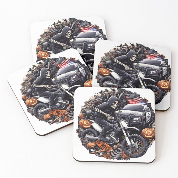 Item preview, Bikelife Halloween USA Skeleton designed and sold by fatbanana.