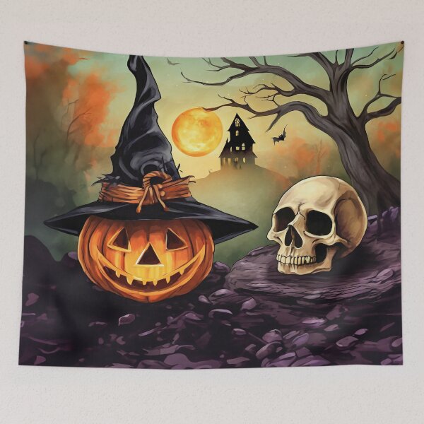 Item preview, Halloween Scene designed and sold by ArtFactoryAI.