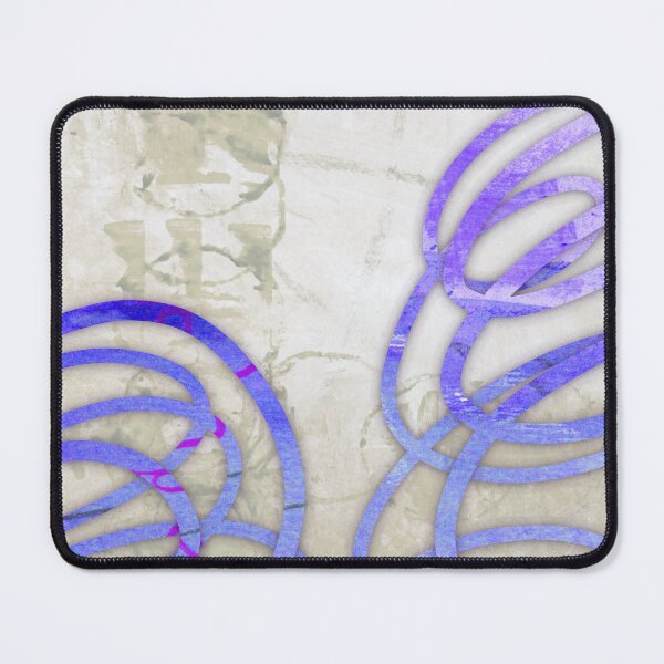Item preview, Modern Abstract Design with Violet Lines and Textures designed and sold by NancyMerkle.