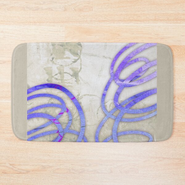 Artikelvorschau, Modernes abstraktes Design mit violetten Linien und Texturen entworfen und verkauft von NancyMerkle.