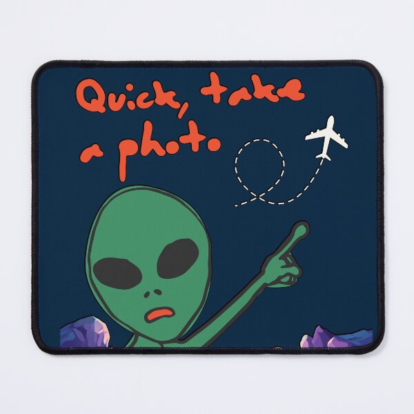 Item preview, Plane ufo aviation photography camera with Aliens designed and sold by AEROSPACE-IND.