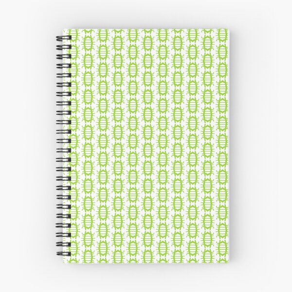 Item preview, BEETLE PATTERN. GREEN ON WHITE. designed and sold by 5hertz.