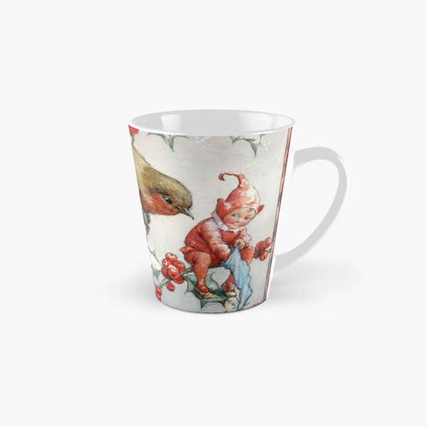 Item preview, Christmas Robin and Elf - Margaret Tarrant designed and sold by forgottenbeauty.