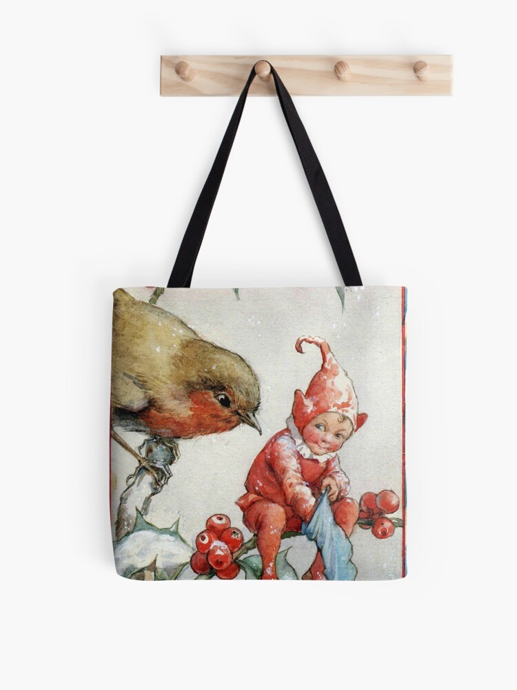 Christmas Robin and Elf Margaret Tarrant