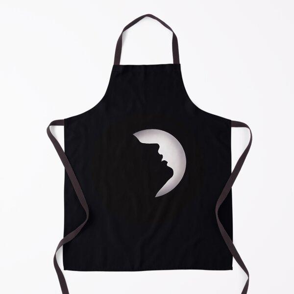 Item preview, Profile of a girl's face against the background of the moon. designed and sold by Natalia-Vlad.