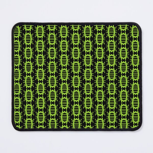 Item preview, BEETLE PATTERN. GREEN ON BLACK. designed and sold by 5hertz.