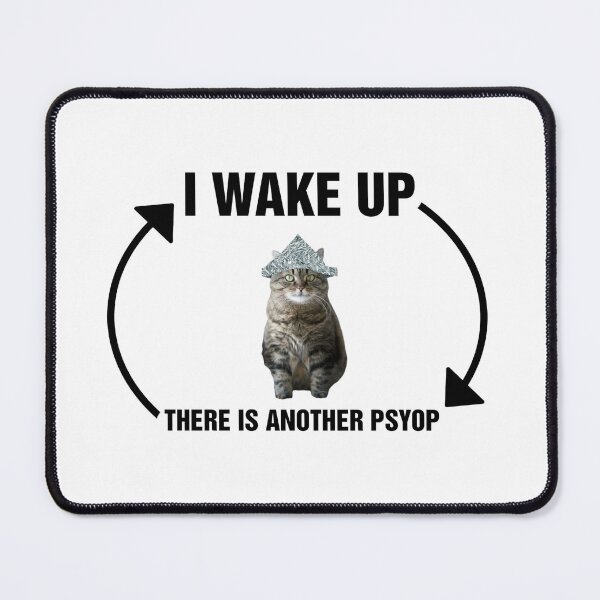 Item preview, I Wake Up, There Is Another Psyop designed and sold by SCHIZODRIP.