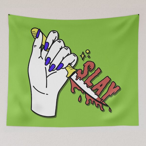 Item preview, Slay - Funny Witchy Horror Halloween Graphic designed and sold by Jselz.