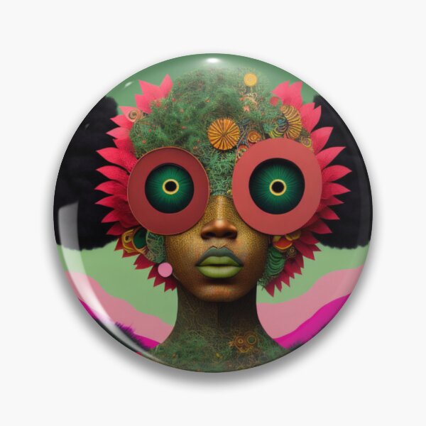 Item preview, Afro Punk Mascarade - Afro Centric Art designed and sold by KrisantoArts.