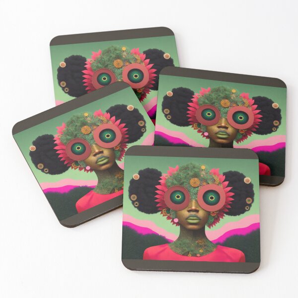 Item preview, Afro Punk Mascarade - Afro Centric Art designed and sold by KrisantoArts.