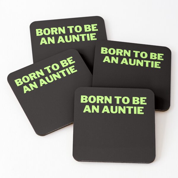 Item preview, born to be an auntie designed and sold by AngelArtss.