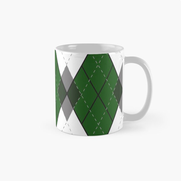 Item preview, Green and Silver Diamond print designed and sold by Laura-E-Creator.