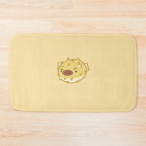 Item preview,  Angry pufferfish - yellow designed and sold by FlowMinnow.