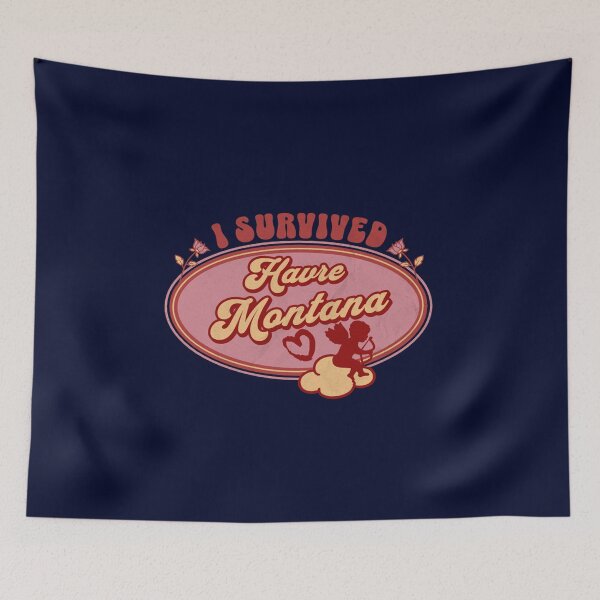 Aperçu de l'œuvre J'ai survécu à Havre Montana (pour l'amour du Montana) créée et vendue par Gilby-Designs.