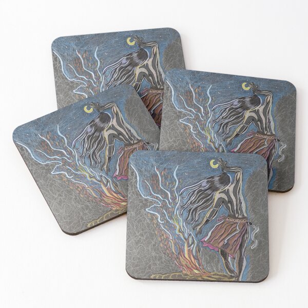 Item preview, Ritual Dance Around the Flames designed and sold by Cozmik-enerji.