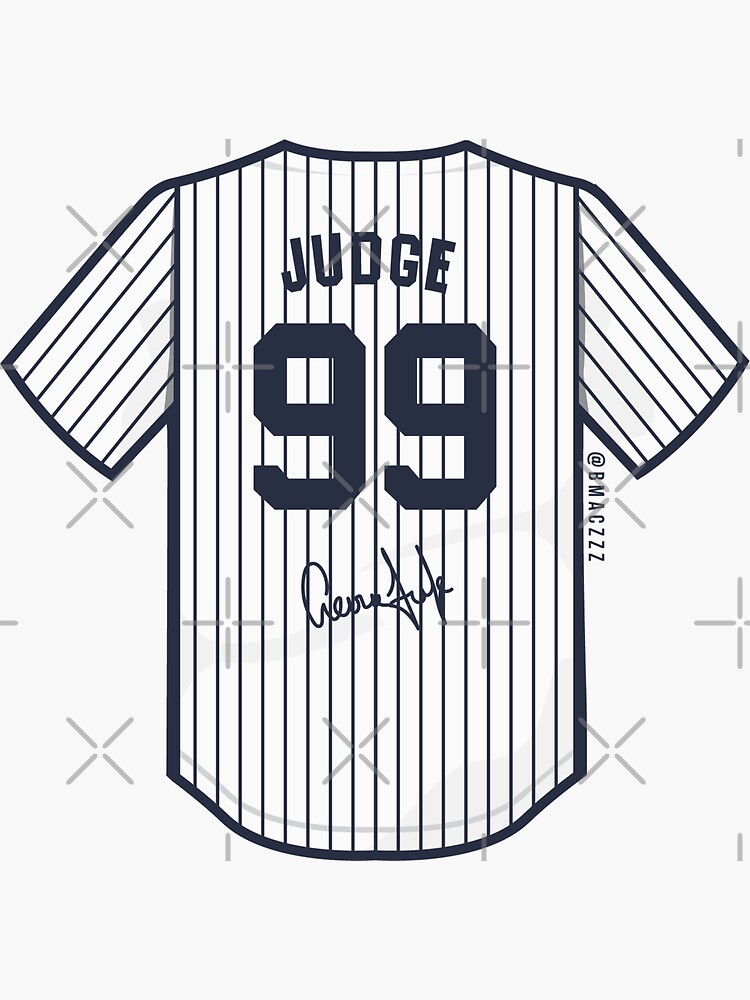 New York 99 Signature Jersey Sticker for Sale by TheBmacz Redbubble