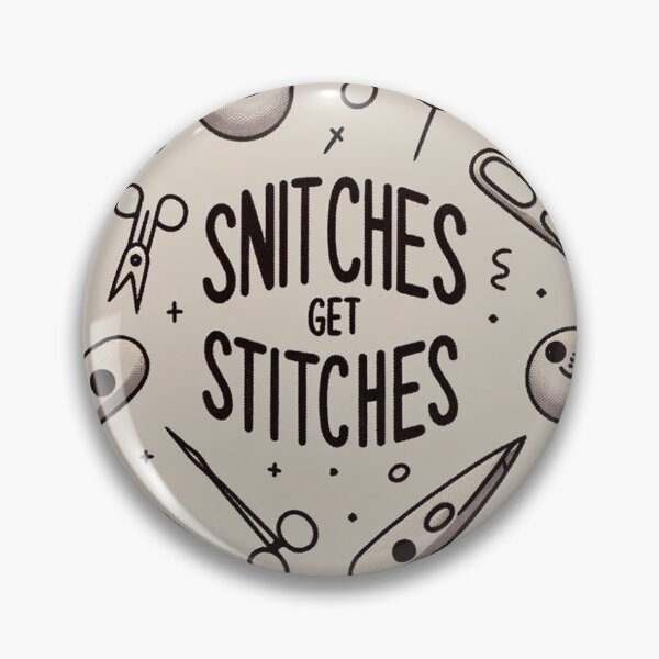 Item preview, Stitches get snitches  designed and sold by alwayswired.