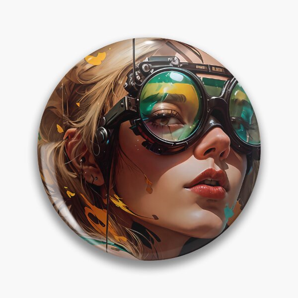 Item preview, Girl in glasses designed and sold by TokenizeWorld.
