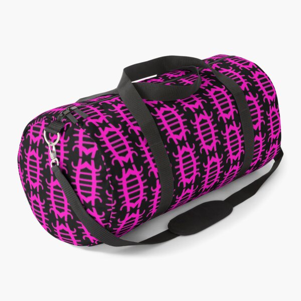 Item preview, BEETLE PATTERN. PINK ON BLACK. designed and sold by 5hertz.