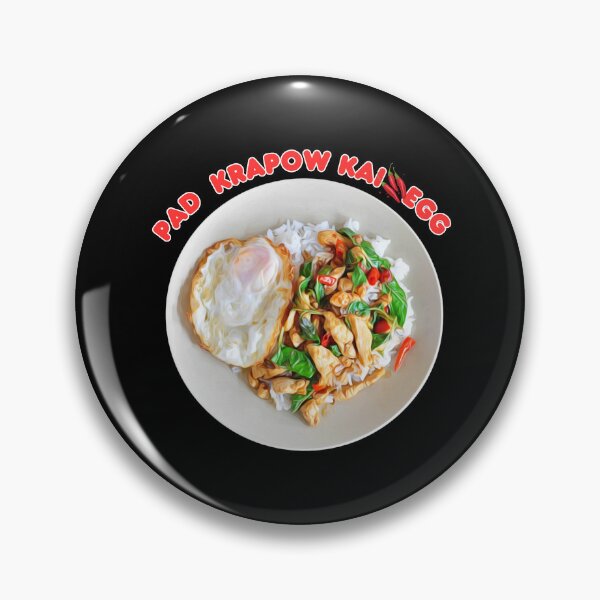 Item preview, Pad Krapow Kai with Egg Delicious Thai Food designed and sold by Pali's shop.