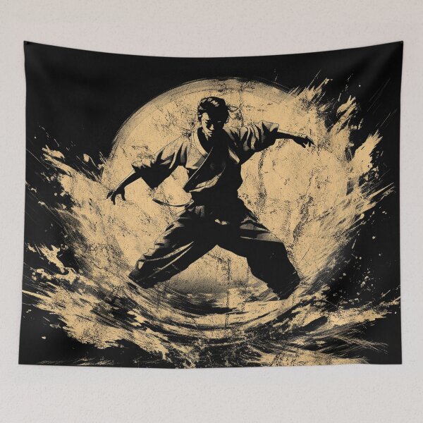 Item preview, Women's Jujitsu jiu-jitsu - Distressed Vintage Street Art Martial Arts designed and sold by GVRDesign.