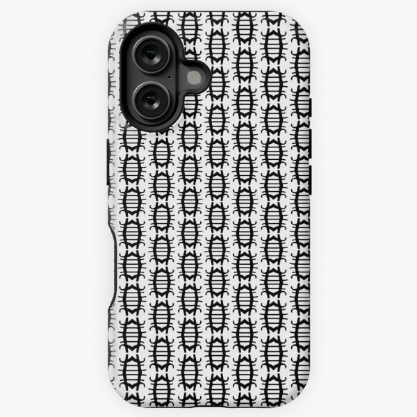 Vista previa del artículo con la obra «PATRÓN DE ESCARABAJO. NEGRO SOBRE BLANCO.», diseñado y vendido por 5hertz.