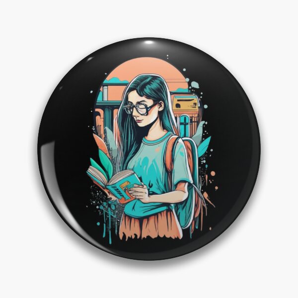 Item preview, Woman reading book designed and sold by TrendyPalette.
