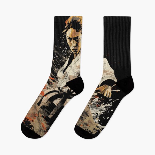 Item preview, Female Judo Judoka - Distressed Vintage Street Art Martial Arts designed and sold by GVRDesign.
