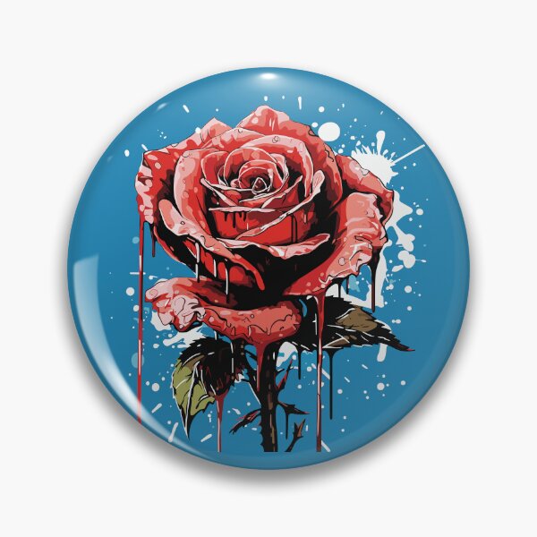 Item preview, Rose Rapture: A Concrete Poetry of Petals in Abstract Splatter designed and sold by TrendyArtInk.