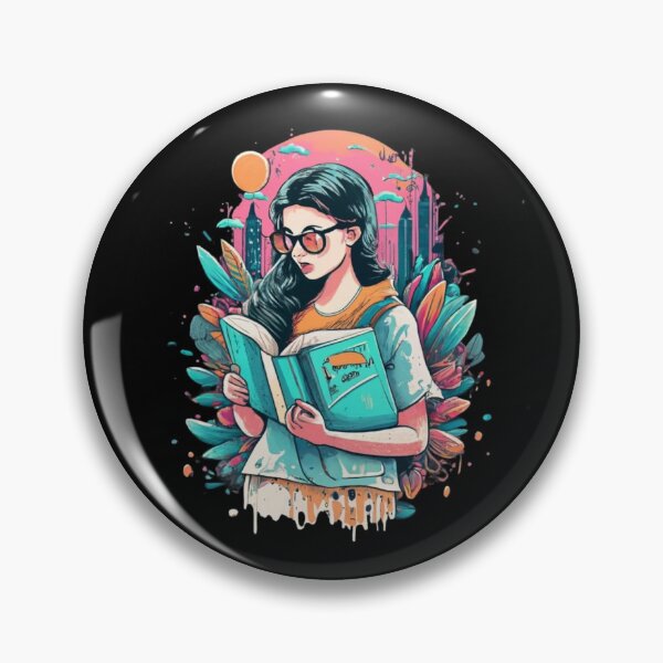 Item preview, Woman reading book designed and sold by TrendyPalette.
