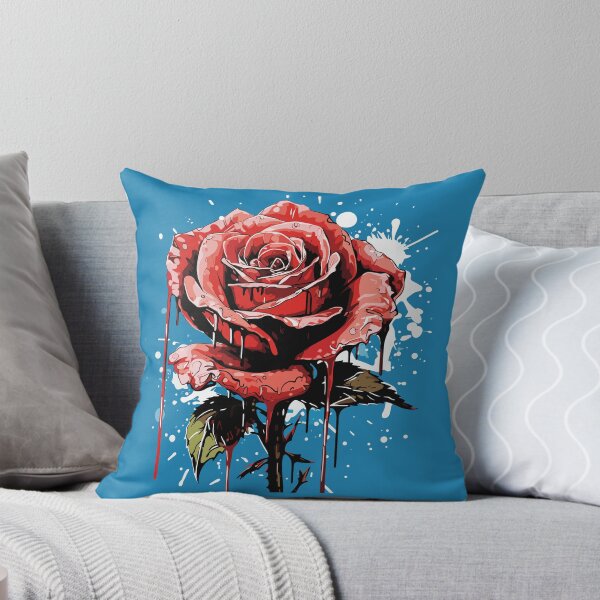 Item preview, Rose Rapture: A Concrete Poetry of Petals in Abstract Splatter designed and sold by TrendyArtInk.