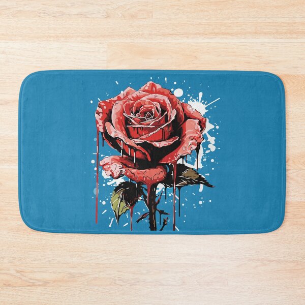 Item preview, Rose Rapture: A Concrete Poetry of Petals in Abstract Splatter designed and sold by TrendyArtInk.