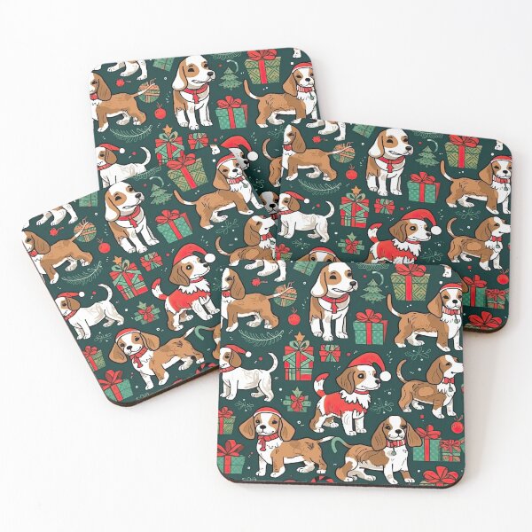 Item preview, Beagle Christmas designed and sold by Arthoughts.