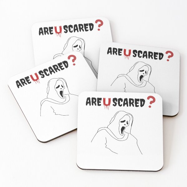 Item preview, Are u scared? Ghost spooky time, Scary season Art, scary halloween, Adorable Halloween ghost designed and sold by NaaEchDesign ⭐⭐⭐⭐⭐.
