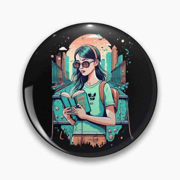 Item preview, Woman reading book designed and sold by TrendyPalette.