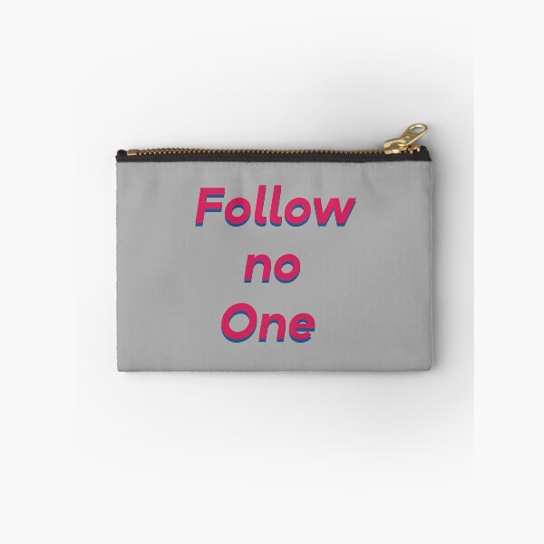 Item preview, Follow no one. designed and sold by Julien Hebbrecht.