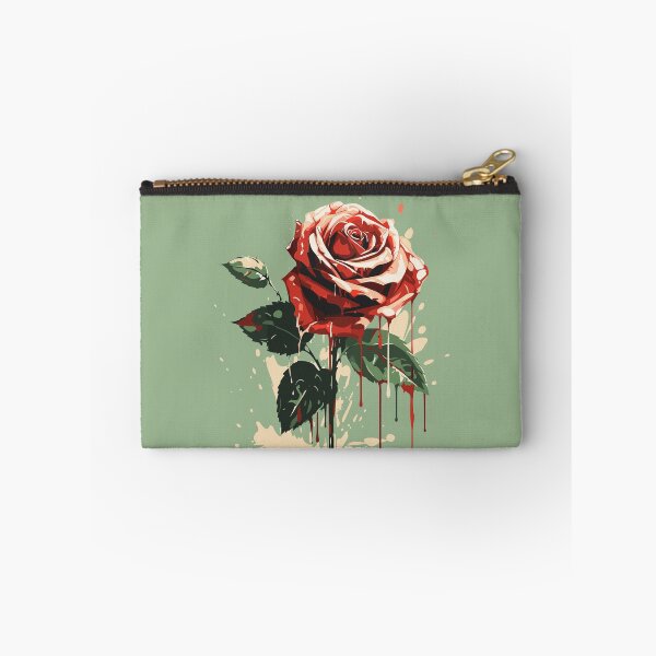 Item preview, Rose Rapture: A Concrete Poetry of Petals in Abstract Splatter designed and sold by TrendyArtInk.