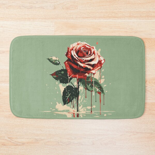 Item preview, Rose Rapture: A Concrete Poetry of Petals in Abstract Splatter designed and sold by TrendyArtInk.