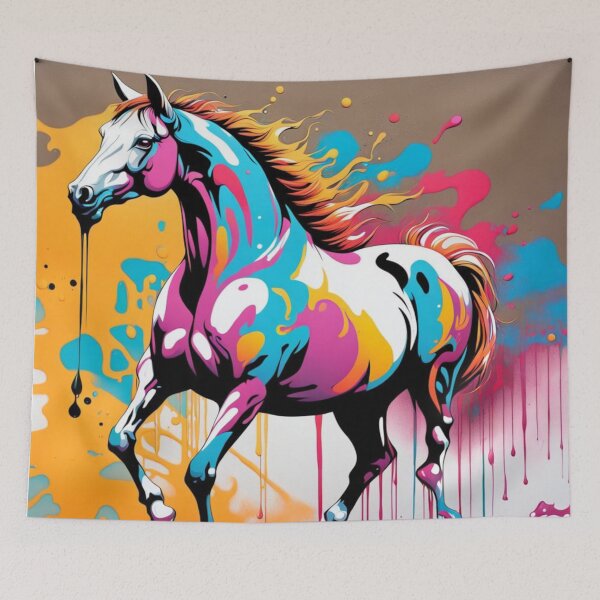 Artikelvorschau, Dynamic Equine Burst: Ein Spritzer Freiheit entworfen und verkauft von javaoverride.