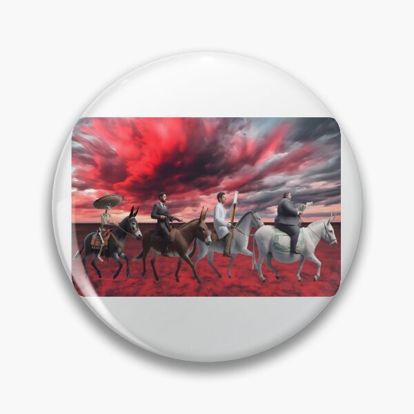 Item preview, Four donkeymen of the apocalypse designed and sold by aiARToftheWORLD.
