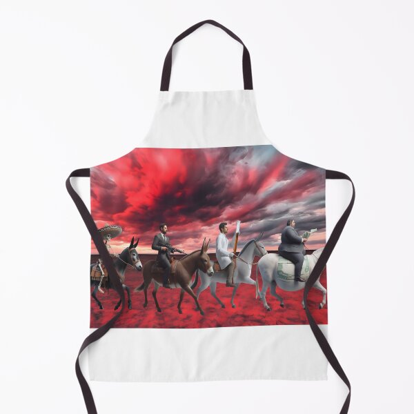 Item preview, Four donkeymen of the apocalypse designed and sold by aiARToftheWORLD.
