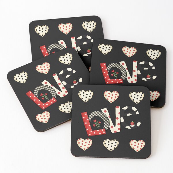 Item preview, Love and Roses - Black designed and sold by Flapi Store.