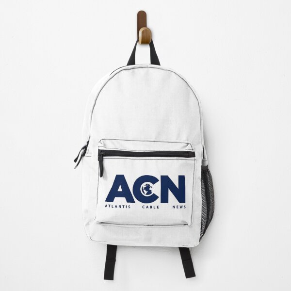 Item preview, ACN Atlantis Cable News Newsroom Logo Navy designed and sold by baranskini.