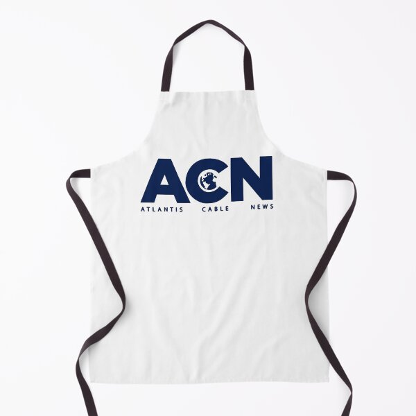 Item preview, ACN Atlantis Cable News Newsroom Logo Navy designed and sold by baranskini.
