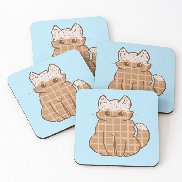 Item preview, Ice Cream Cat designed and sold by luckycafeart.