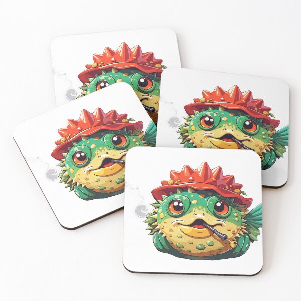 Item preview, Rasta Puffer Fish designed and sold by reggaeartgifts.