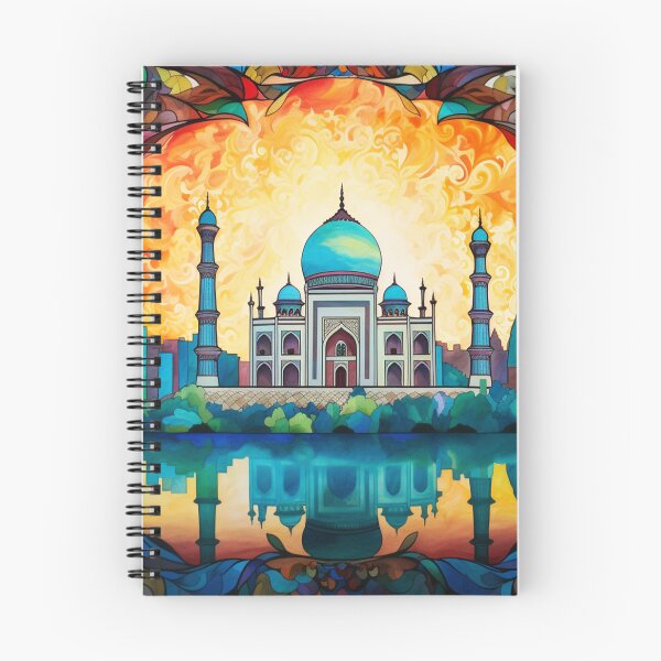 Item preview, The Taj Mahal, India, Original, AI Generated Art - An Iconic Monument and Beautiful Tomb designed and sold by studioSharonKay.