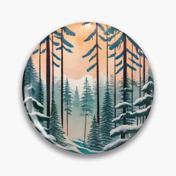 Item preview, Snowy Pine Forest designed and sold by Gustavo Navarro.