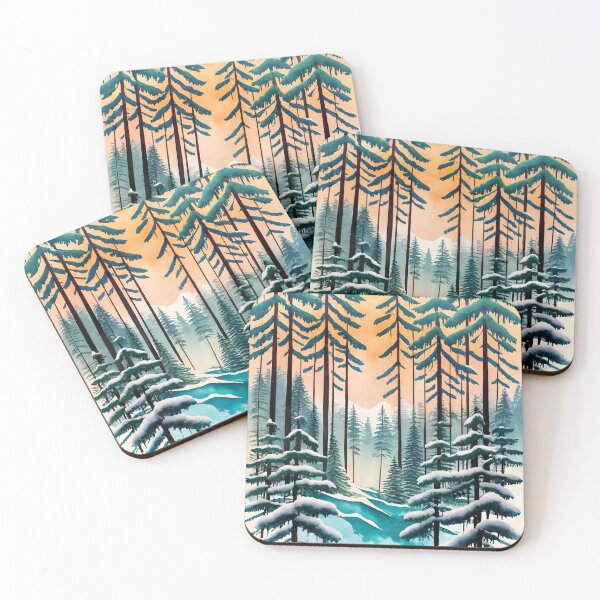 Item preview, Snowy Pine Forest designed and sold by Gustavo Navarro.