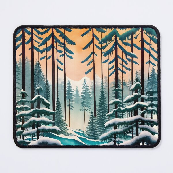 Item preview, Snowy Pine Forest designed and sold by Gustavo Navarro.